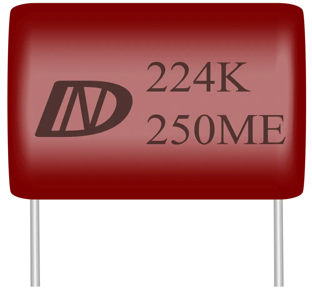 MEF Metallized Polyester Film Capacitor 630VDC - DAIN Electronics