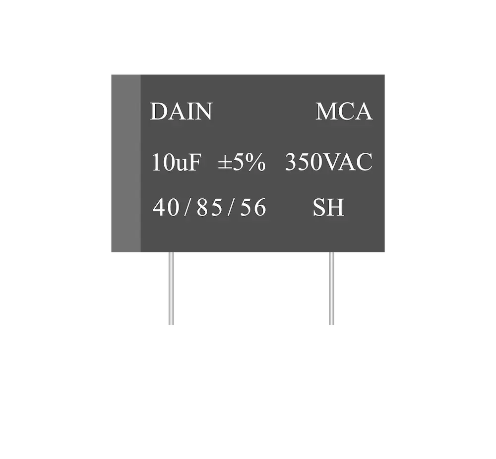 MCA Metallized PP Film Capacitor AC Filter 350VAC - DAIN Electronics